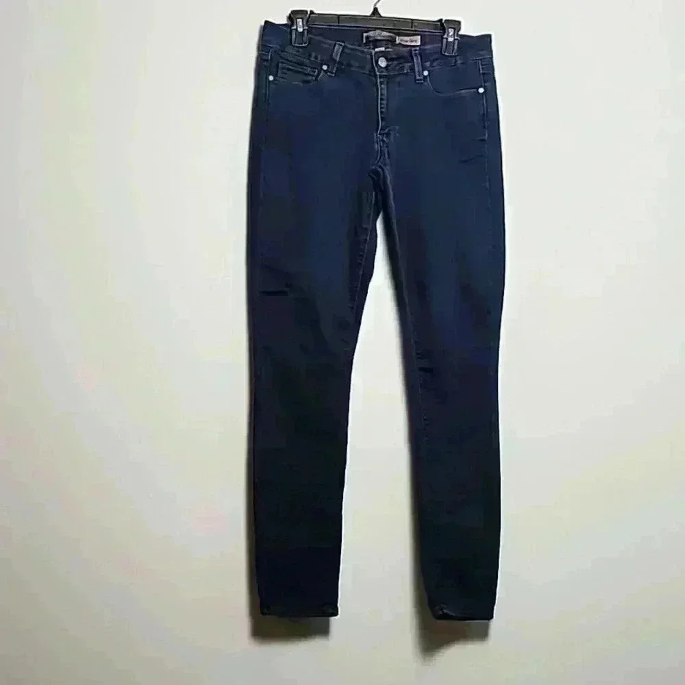 PAIGE Verdugo Jeggings Dark Wash Stretchy Jeans Size 30
